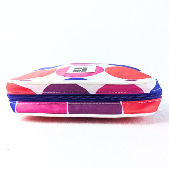 NWOT Lisa Perry for Estee Lauder Geometric Print Make-up Bag - Picture 4 of 8